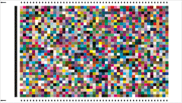 IT8.7/4 Profilingchart fr EFI Colorproof XF fr das X-Rite iSis