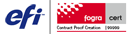 rgercolor ist FOGRA Zertifiziert - EFI Fogra Cert